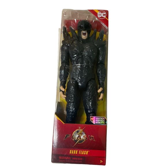 DC Spinmaster Flash Movie - Dark Flash 12" Action Figure 1st Edition New Sealed - Picture 1 of 3